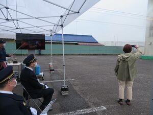 写真:消防特別視閲3