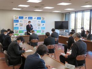 写真:第73回新型コロナウイルス感染症対策本部会議