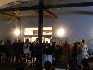 写真:津なぎさまちウインターイルミネーション点灯式1