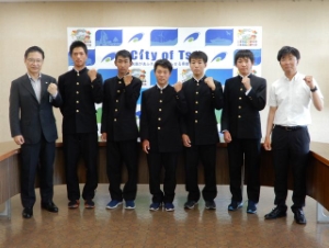 写真：ヨット競技 世界選手権大会 出場選手 来訪