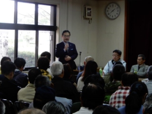 写真：高野区会総会
