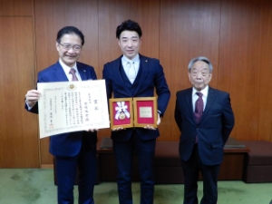 写真:第30回技能グランプリ 内閣総理大臣賞 受賞報告
