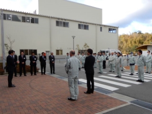 写真：年末業務従事者職員