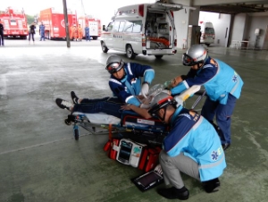 写真:津市消防本部特別視閲2