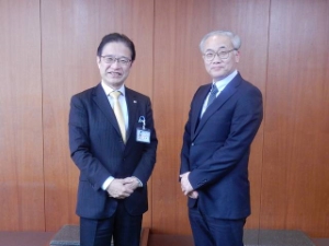 写真:津地方気象台 黒川美光台長