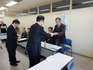 写真：津市森林整備協議会委員委嘱式2