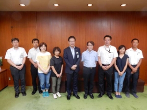 写真：学童保育連絡協議会との懇談会