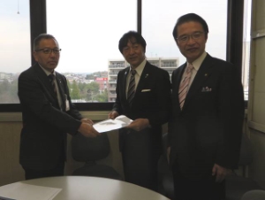 写真:一般国道163号(津市・伊賀市間)整備促進期成同盟会 要望活動