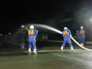 写真:三重県消防操法大会壮行会2