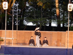 写真:津市民薪能2