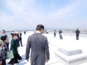 写真:津市防災物流施設落成式2