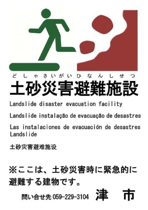 写真:表示シール(標識)