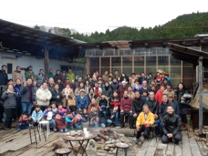 写真：サルシカ＆ヒビコレ餅つき大会2