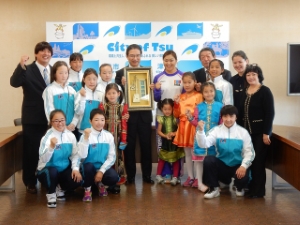 写真:ジェンコレスリングクラブ選手団