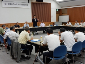 写真：津市自主防災協議会総会