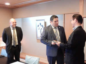 写真：駐日ボリビア多民族国大使との意見交換