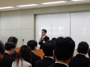 写真：市長訓示