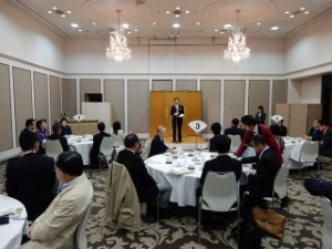 写真:中心市街地活性化事業「モニター津アー」挨拶