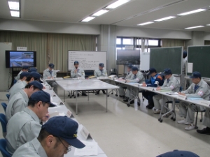 写真：平成26年度 津市災害図上訓練1