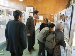 写真：地区文化祭 挨拶、鑑賞1