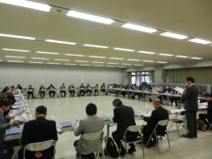 写真：平成26年度第1回津市防災会議