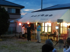 写真:夏まつり 挨拶3