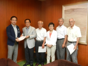 写真：津市自治会連合会香良洲支部、香良洲地区地域審議会 役員来訪