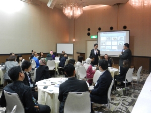 写真：マレーシア国別研修　EPP人事経理初任行政官研修 講話