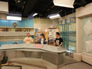 写真:三重テレビ放送「とってもワクドキ!」出演