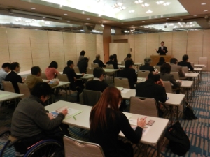 写真：一般社団法人三重中勢勤労者サービスセンター　事業主・担当者合同会議 挨拶