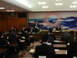 写真：平成26年第1回後期高齢者医療広域連合組合議会