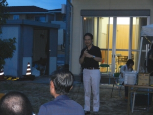 写真：夏まつり挨拶