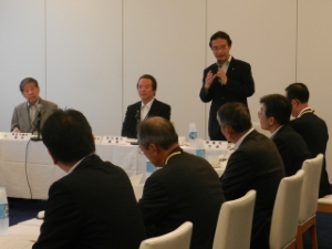 写真：東海地区競艇主催地議会協議会 定期総会 挨拶