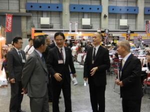 写真:コンベックス岡山 視察2