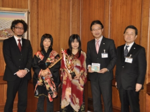 写真：第6回津の街音楽祭グランプリ受賞「ソニド・デル・ビエント」来訪