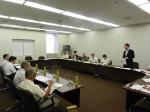 写真：津市スポーツ推進審議会挨拶