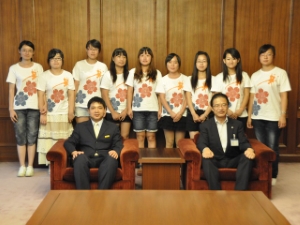 写真：江蘇大学友好交流団