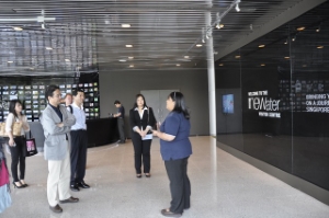 写真：再生水センターの様子