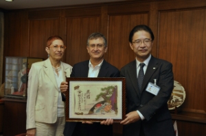 写真：ニシム・ベンシトリット駐日イスラエル大使との会談2