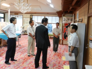 写真：久居地域管内施設見学