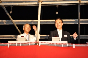 写真：2011津花火大会1