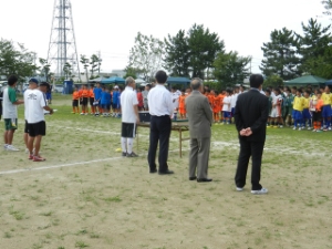 写真：津市・オザスコ市姉妹都市提携35周年記念第20回オザスコ杯争奪サッカー大会