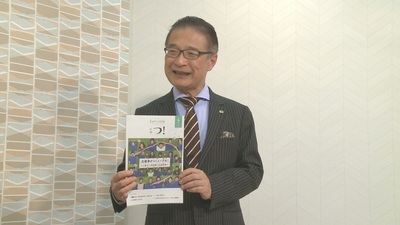 写真：笑顔の市長