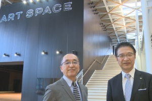 写真:市長と脇岡宗一さん