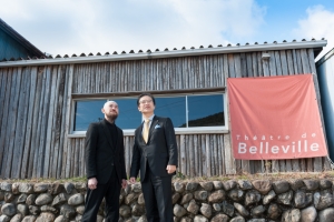 写真:市長と鳴海康平さん