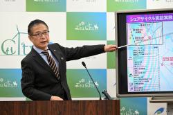 動画サムネイル:令和7年3月25日定例記者会見の様子