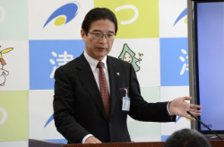 写真:平成27年3月3日定例記者会見の様子