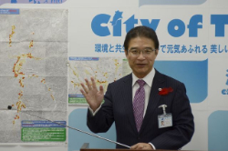 写真:平成27年10月1日定例記者会見の様子