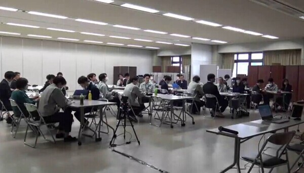 写真：DX実践研修の様子