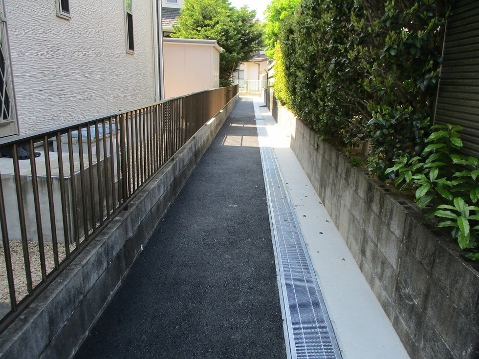 写真：避難路